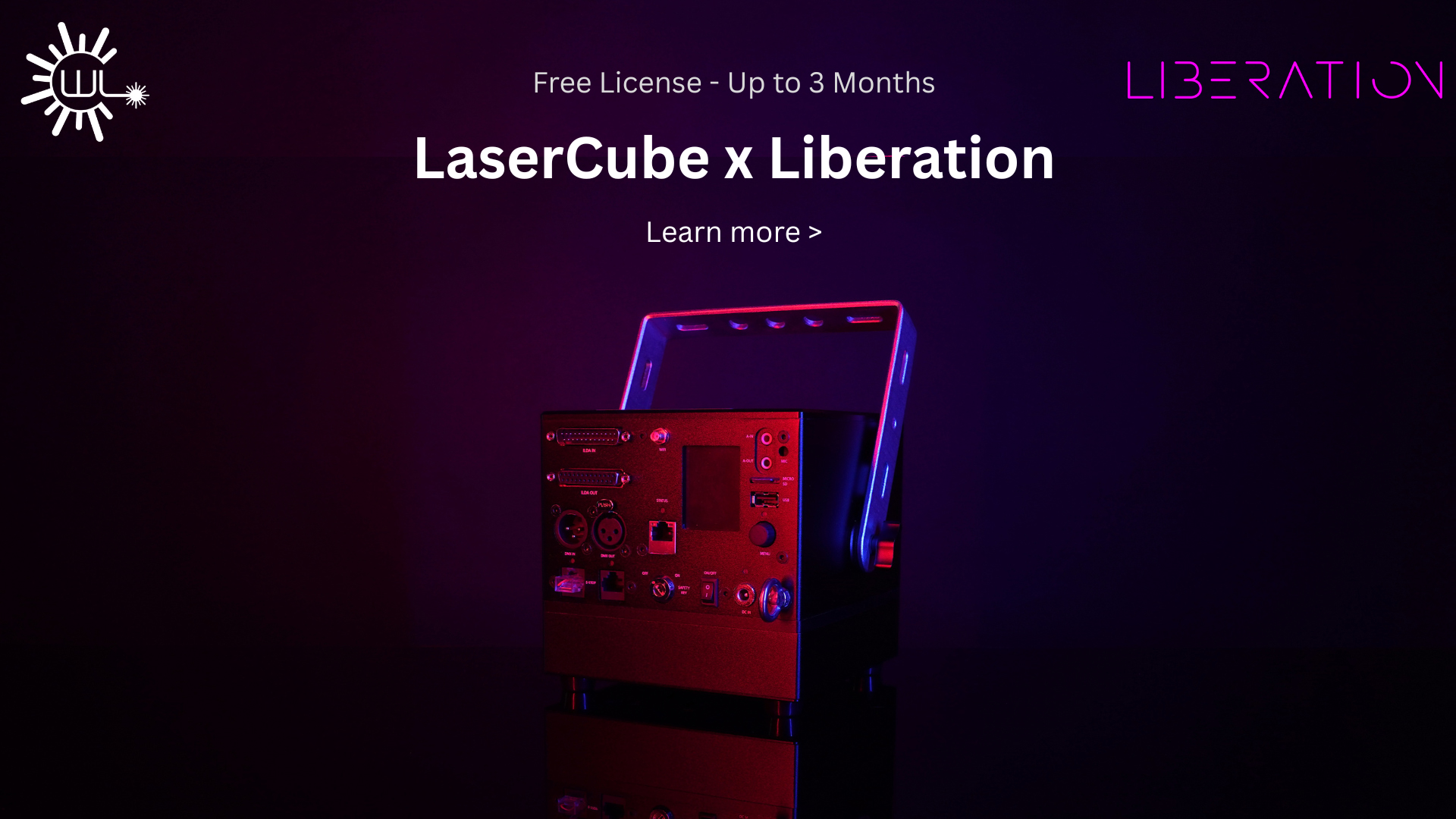Lasercube x Liberation