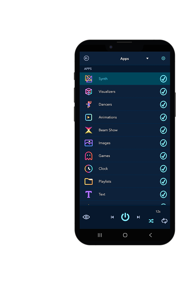 Lasercube Features Free APP