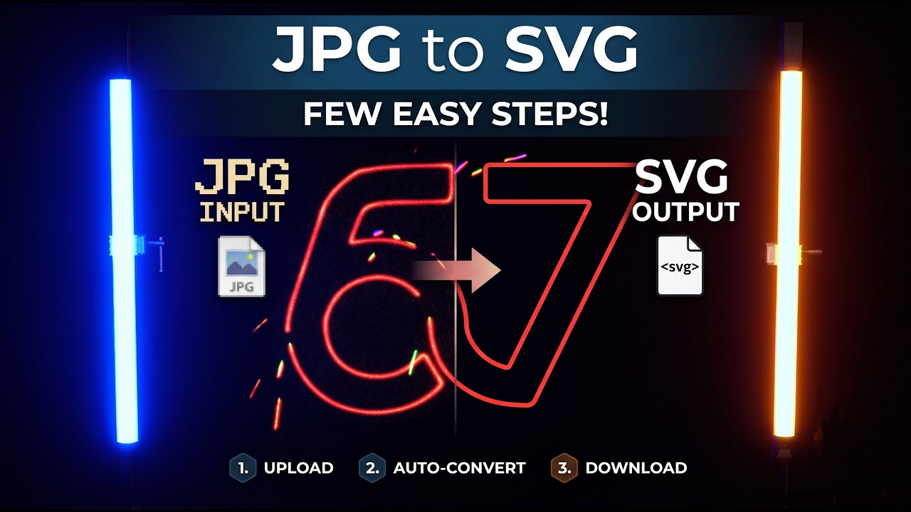 How to convert JPG to SVG in a few easy steps?