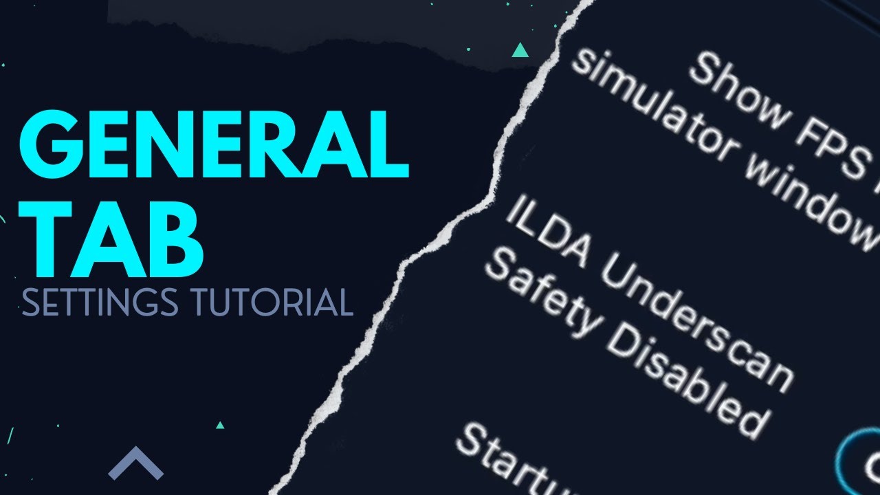 General settings || LaserOS app