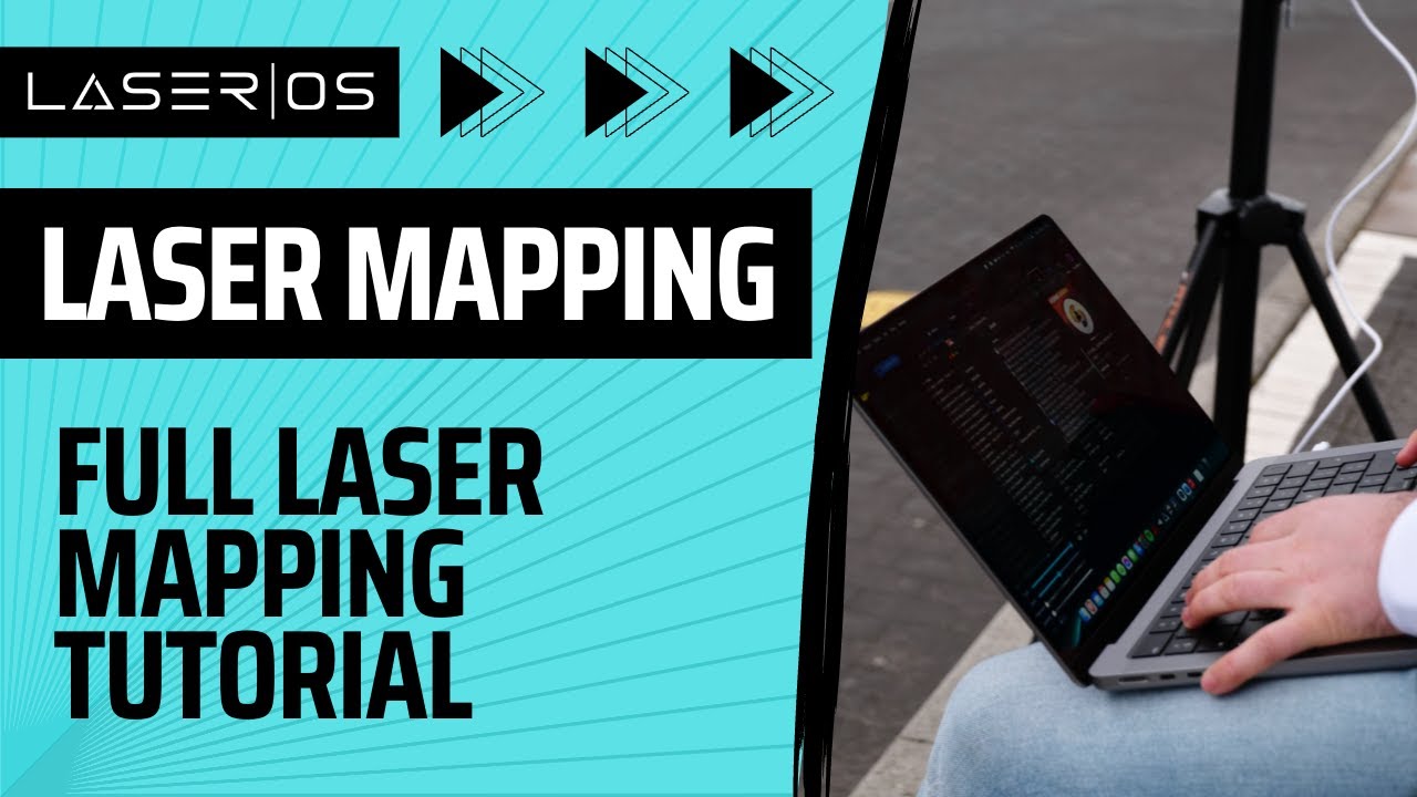 Laser mapping with LaserCube and LaserOS