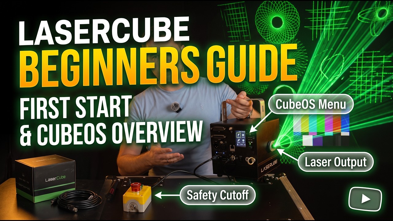 LaserCube beginner's guide pt.2: First Start
