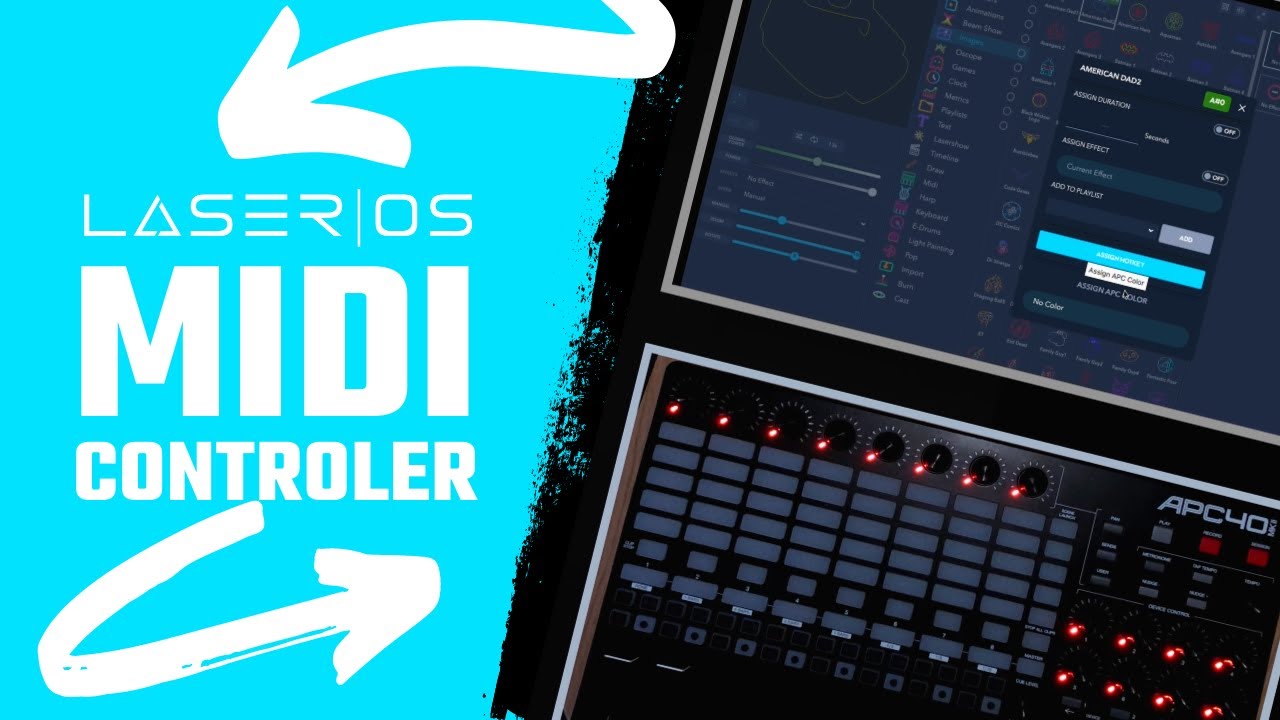 How to use the MIDI controller?